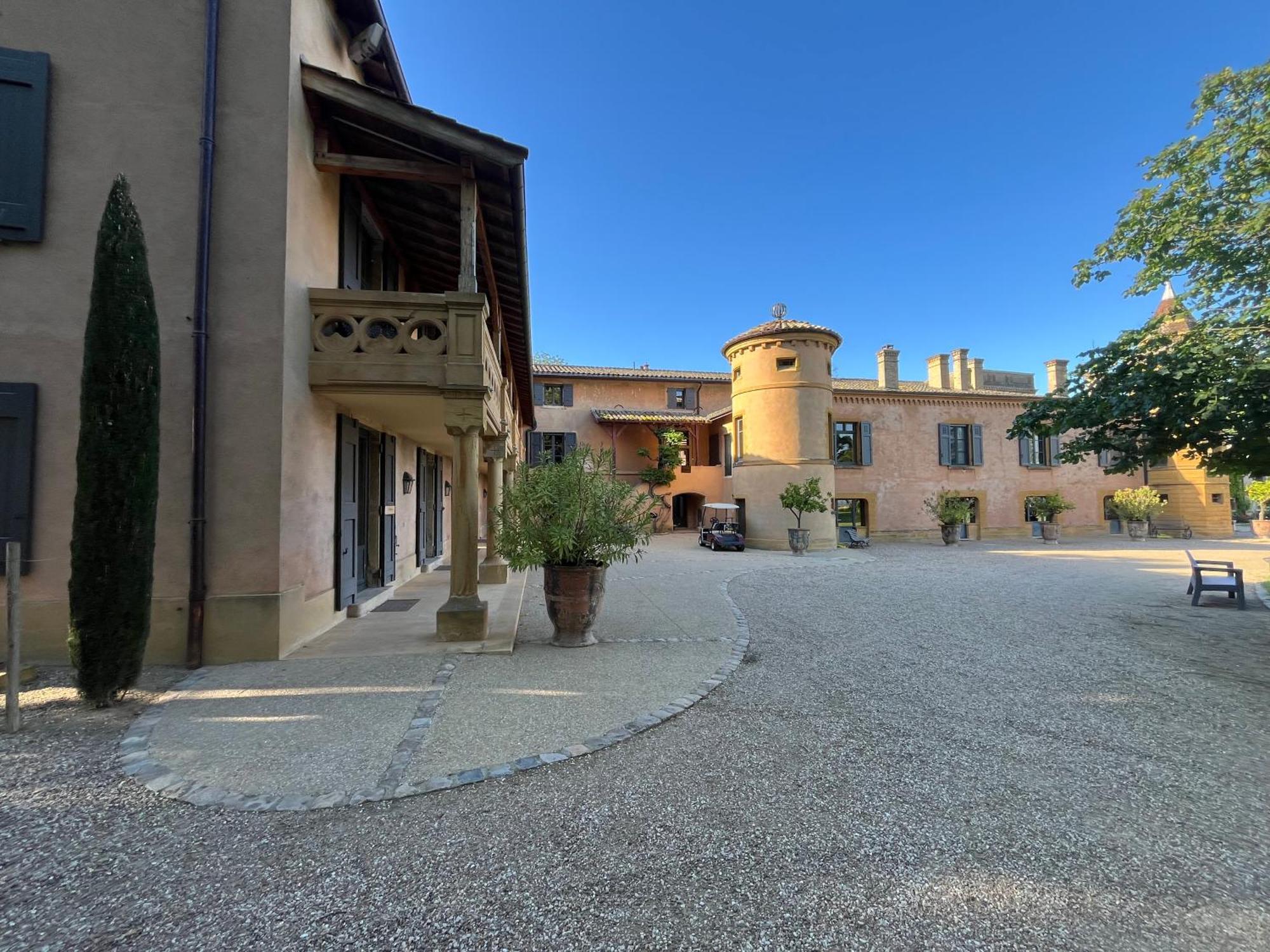 Chateau De Briante Saint-Lager Exteriör bild
